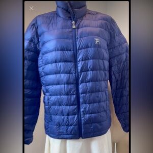 Fila Blue XL all puffer jacket, many pockets